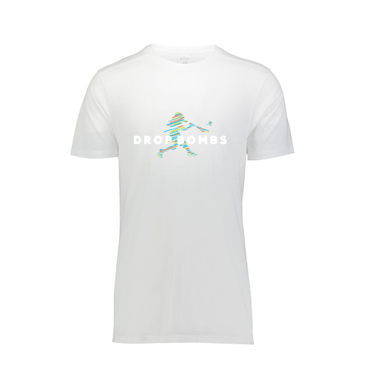 [FTSCUBWH-AS-LOGO2] Decker Men's Tri-Blend T-Shirt - Short Sleeve (Adult S, White, Logo 2)