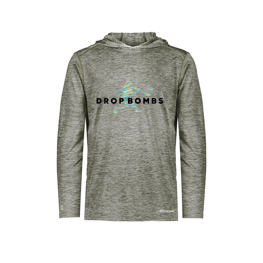 [FOLHCGGY-AS-LOGO3] Decker Men's Charge Hoodie (Adult S, Gray, Logo 3)