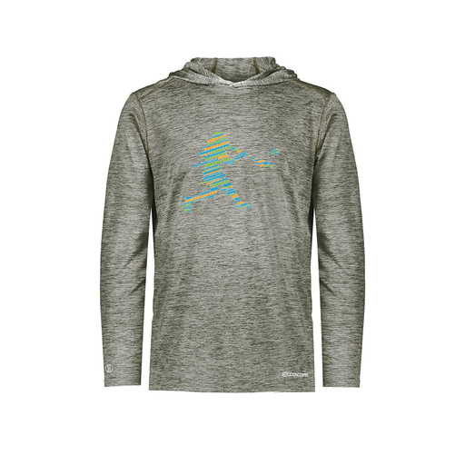 [FOLHCGGY-YS-LOGO1] Decker Youth Charge Hoodie (Youth S, Gray, Logo 1)