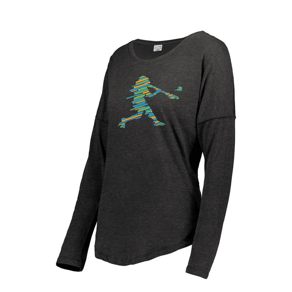 Decker Women's Tri-Blend T-Shirt - Long Sleeve